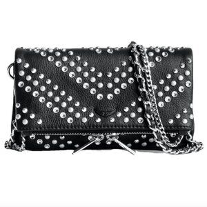 Zadig & Voltaire Rock Arrow Nano Studded Shoulder Bag